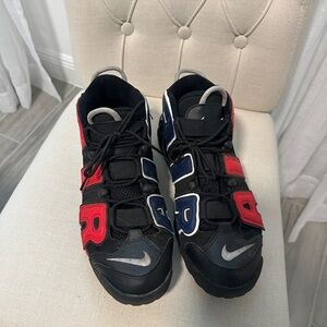 Nike Kids' Black, Red, and Blue Sneakers